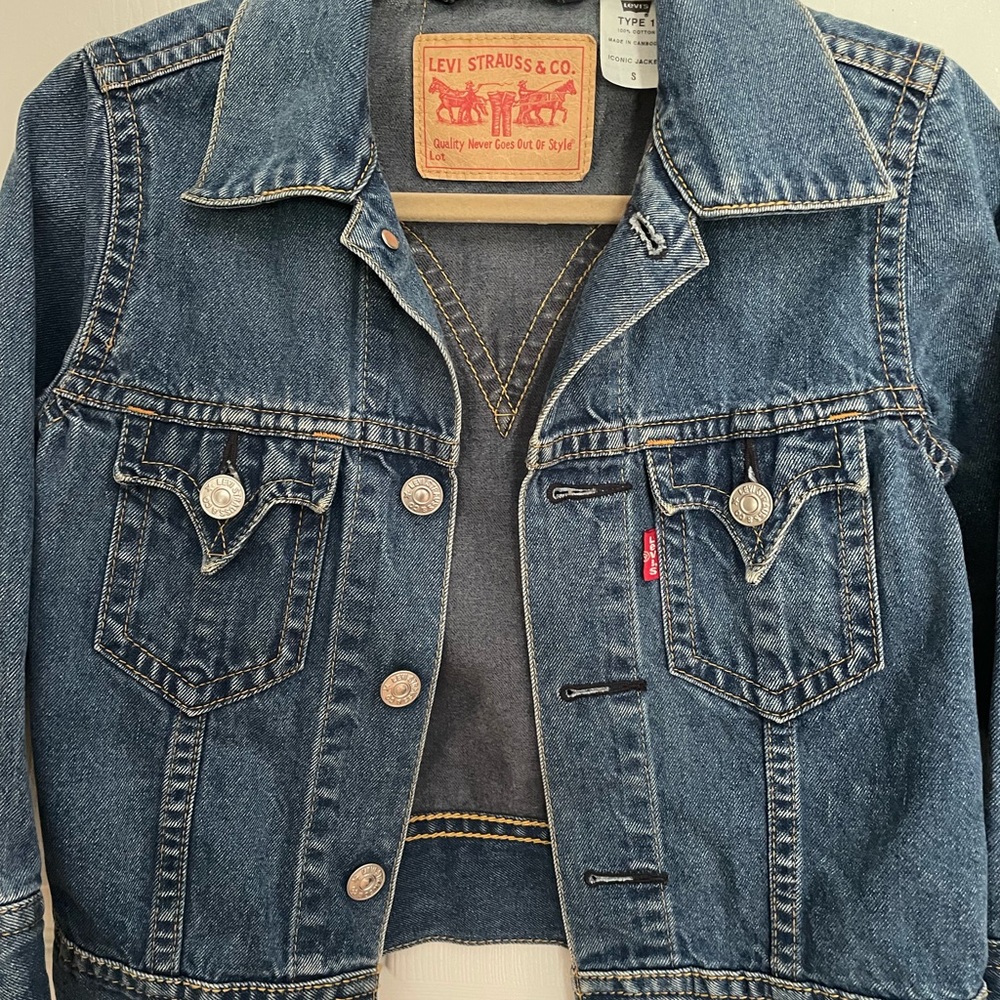 Levi's Classic Type 1 Iconic Blue Denim Jacket